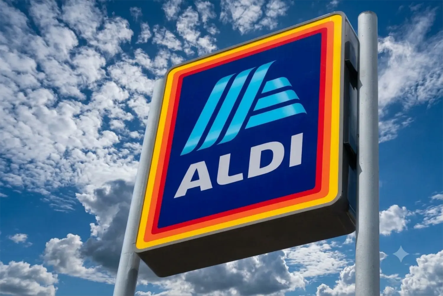 Aldi grocery store sign Aldi grocery store sign