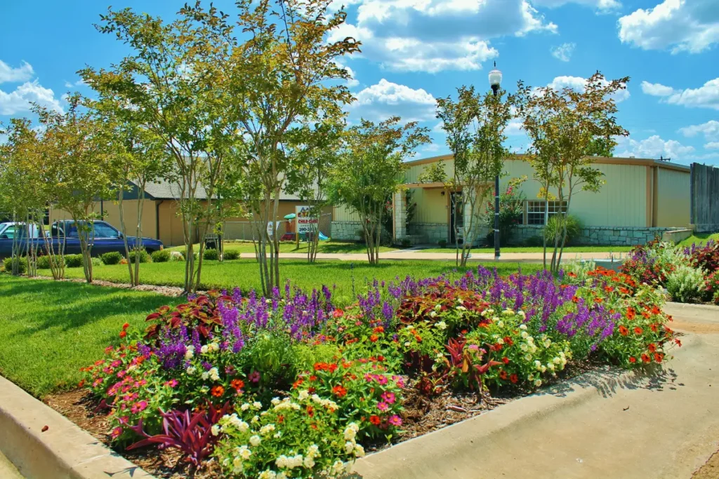 City of Choctaw landscaping after Willis services 10