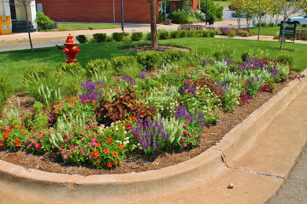 City of Choctaw landscaping after Willis services 16