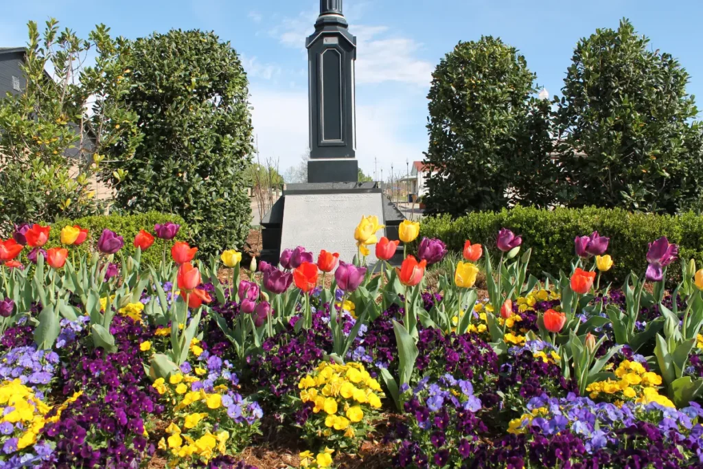 City of Choctaw landscaping after Willis services 8
