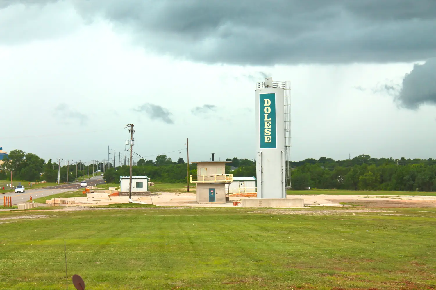 Dolese Plant OKC Willis Commercial Landscaping project Dolese Plant OKC Willis Commercial Landscaping project