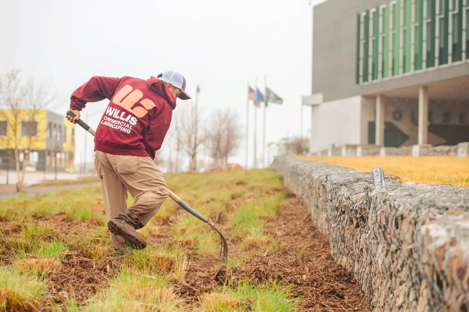 Willis Commercial Landscaping capital project in OKC Willis Commercial Landscaping capital project in OKC